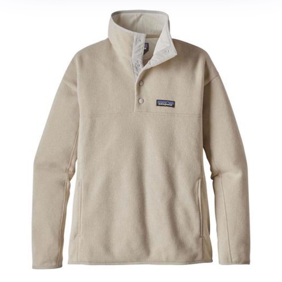Patagonia Sweaters - Patagonia Lightweight Better Sweater Pullover Snap Collar Neck Zip Pockets